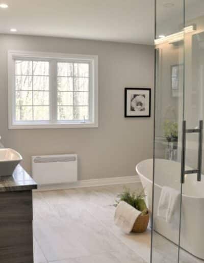 Bathroom renovation by Gilbert Lutes, Total Home