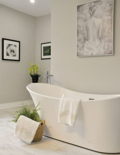 Bathroom renovation by Gilbert Lutes, Total Home